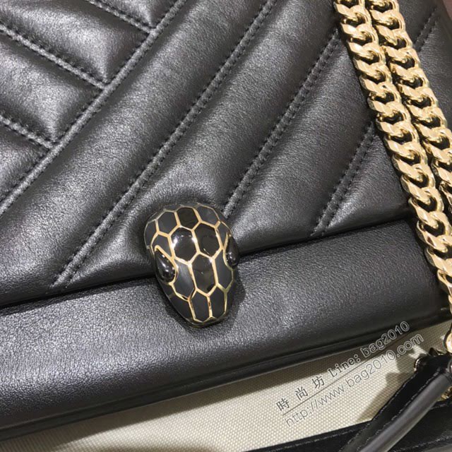 Bvlgari女包 寶格麗2020新款 幾何形狀牛皮鏈條單肩斜挎女包 古力娜紮同款 287993  fyd1568